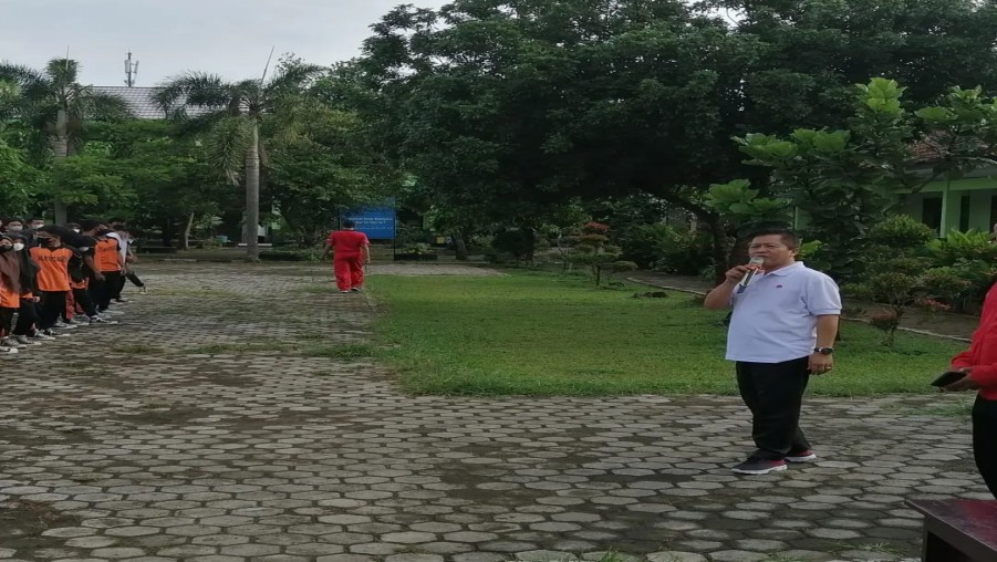 MTs Negeri 2 Bandar Lampung gelar ujian praktek untuk kelas 9 Tahun Pelajaran 2021/2022