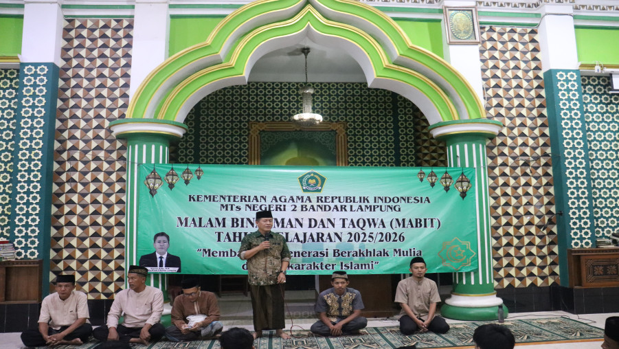 Kegiatan MABIT Kelas VII Reguler MTsN 2 Bandar Lampung Sukses Digelar