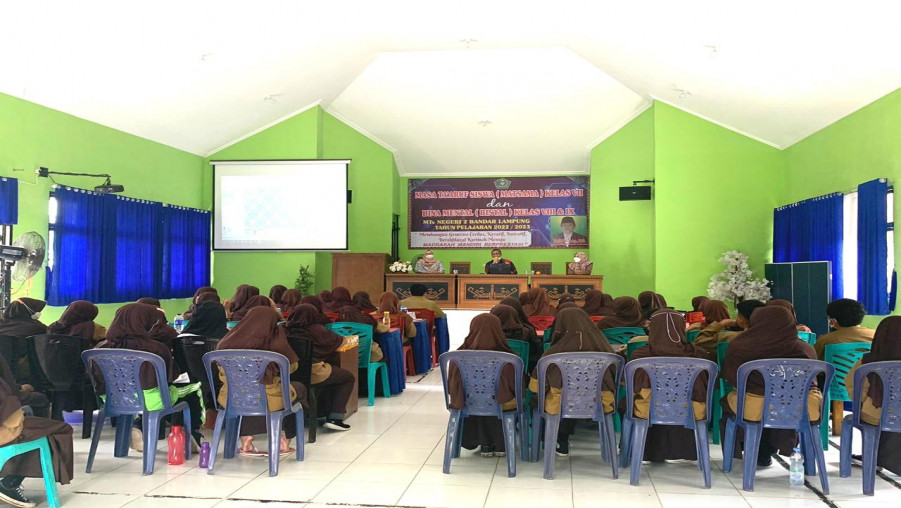 UKS MTs Negeri 2 Bandar Lampung Gelar Kegiatan PHBS