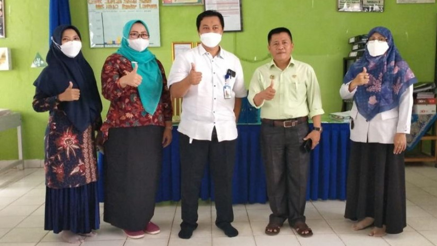 MTs Negeri 2 Bandar Lampung Bersama Puskemas Korpri Adakan Kegiatan Penjaringan Kesehatan Pada Siswa Kelas 7