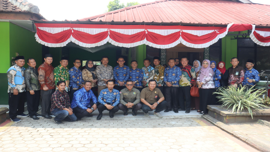 Kasubdit Kesiswaan Kemenag RI Tinjau Kesiapan MTsN 2 Bandar Lampung sebagai Tilok OMI Provinsi Lampung