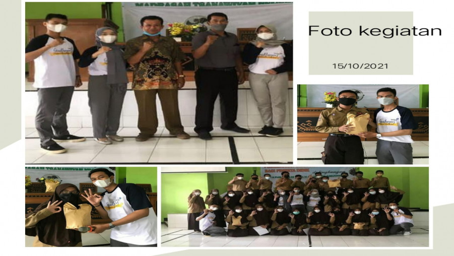 Kunjungan GenRe BKKBN di MTsN 2 Bandar Lampung