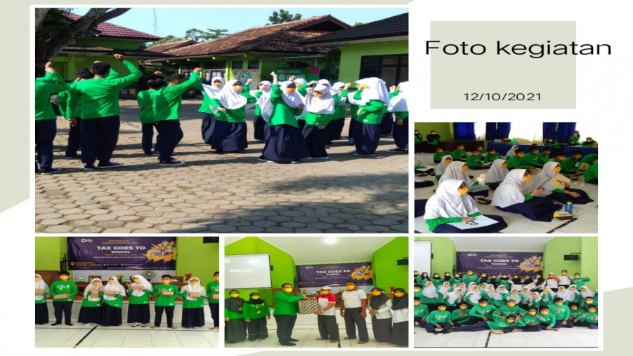 Tax Goes To MTsN 2 Bandar Lampung