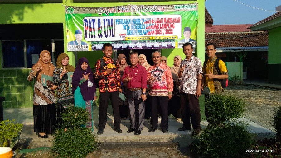 MTs Negeri 2 Bandar Lampung Gelar Ujian Praktek Tata Cara Pengurusan Jenazah  Dan  Bahasa Arab Untuk Kelas 9 Tahun Pelajaran 2021/2022