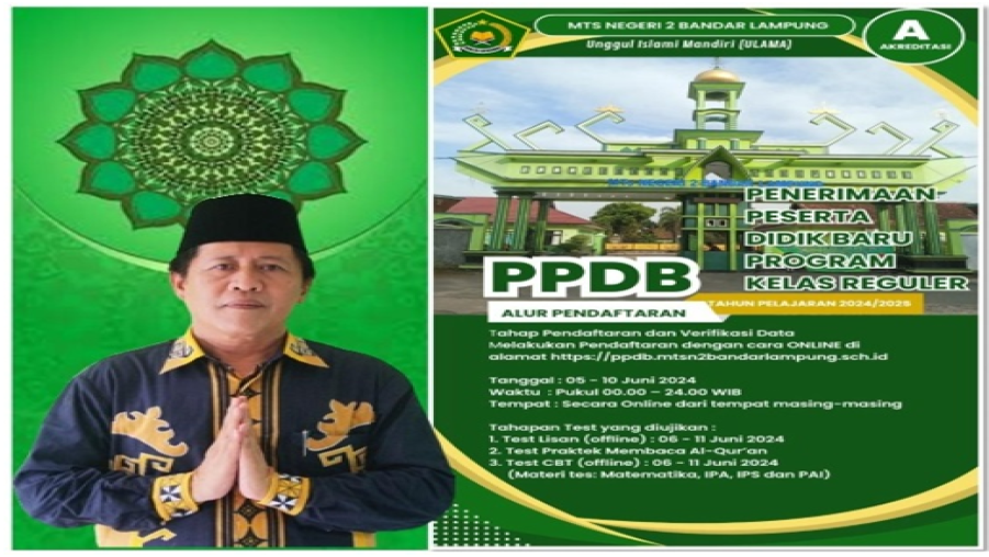 PENGUMUMAN PPDB REGULER TP. 2024/2025