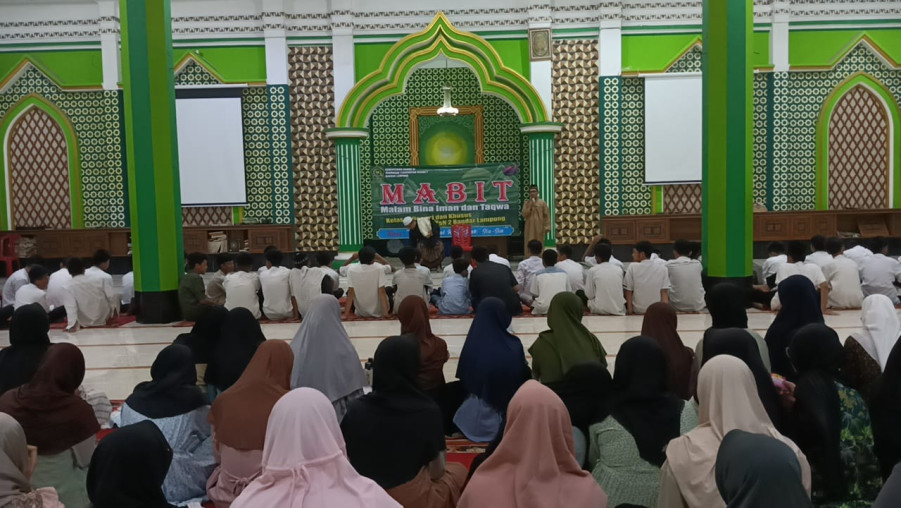 MTS NEGERI 2 BANDAR LAMPUNG GELAR KEGIATAN MABIT KELAS 9 UNGGUL, KHUSUS DAN ASRAMA