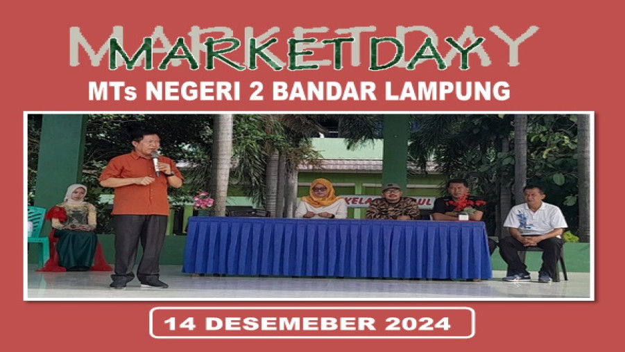 MTs Negeri 2 Bandar Lampung Gelar Kegiatan Market Day