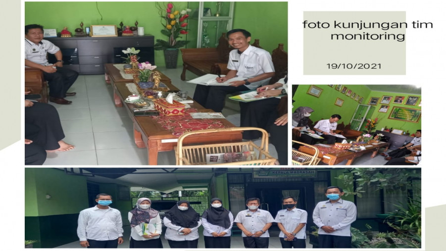 Tim Monitor dan Evaluasi Keuangan Kanwil Kunjungi MTsN 2 Bandar Lampung