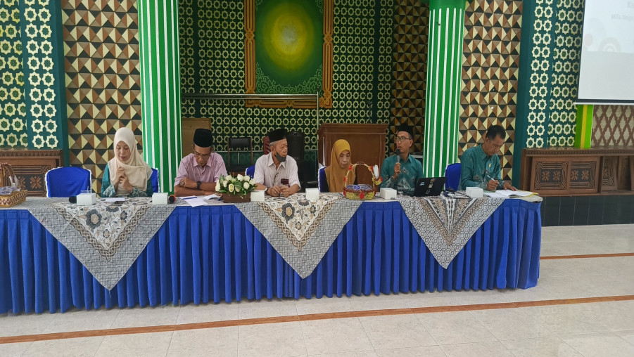 Rapat Komite Sekolah Bersama Calon Wali Siswa MTsN 2 Bandar Lampung Bahas Penetapan Iuran Madrasah