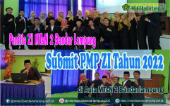 MTs Negeri 2 Bandar Lampung Submit PMP ZI Tahun 2022